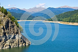 Dam lake Vidraru, Romania