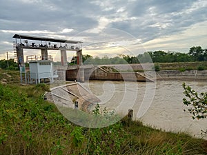 Dam at lampam patthalung Thailand