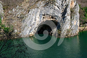 Dam at Matka canyon in Macedonia