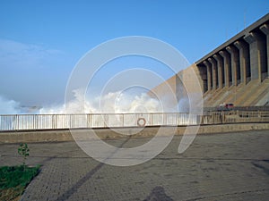 Dam of the Merowe hydroelectric power station