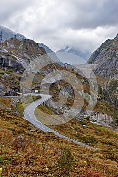 Dam in the mountains