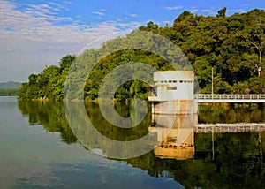 dam dam pacal Bojonegoro East Java Indonesia