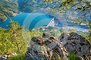 Dam Perucac on a Drina river.