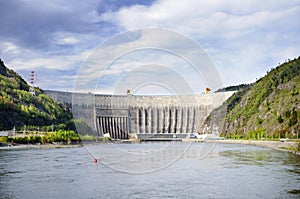 Dam of the Sayanoâ€“Shushenskaya hydro power plant