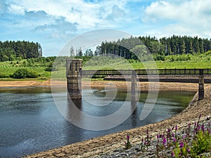 The dam on Stocks Reservoir, in The Forest of Bowland