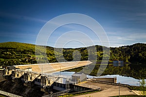 Dam in the town of Swinna PorÄ™ba, Poland