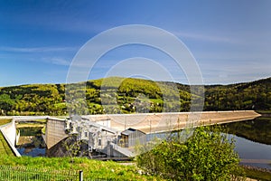 Dam in the town of Swinna PorÄ™ba, Poland