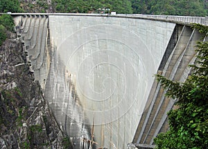 Dam in Val Verzasca (Tessin - Switzerland)