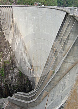 Dam in Val Verzasca (Tessin - Switzerland)