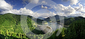 Dam - Valea Draganului, Romania - panorama