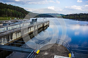 Dam on the Vltava river