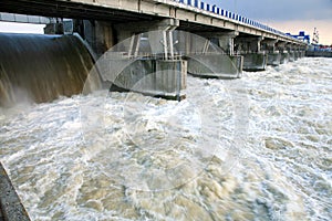 Dam in Wloclawek - Polska