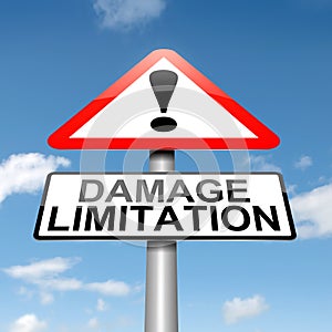 Damage liability concept.