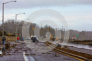 Damage from Superstorm Sandy