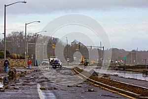 Damage from Superstorm Sandy