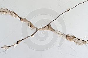 Damage wall brick dissolved plaster
