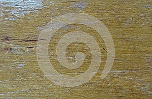Damaged aged varnish wooden surface