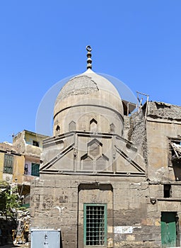 Damaged dome,Cairo, Egypt.