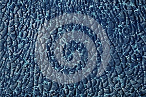 Damaged glass pattern in blue