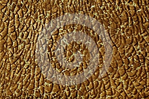 Damaged glass pattern in orange