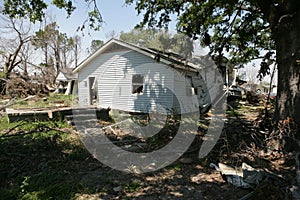 Damaged Home Ninth Ward