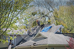 Damaged House