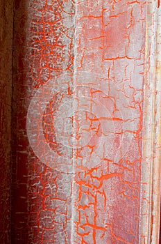 Damaged paintwork from the Forbidden City, Beijing, China