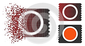 Damaged Pixel Halftone Condom Pack Icon