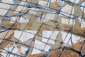 A Damaged Pool Net