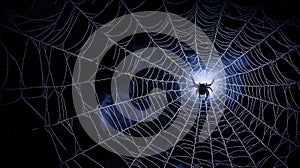 Damascene Spider Web