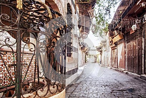Damasco antiguo la ciudad 