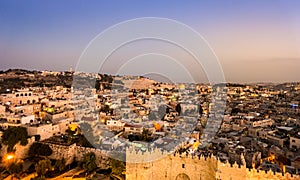 Damascus Gate and Jerusalem, Israel