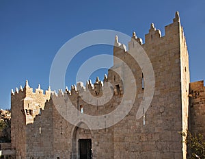 Damascus Gate in Jerusalem. Israel