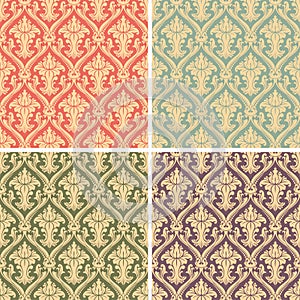 Damask pattern