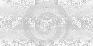 Damask pattern with cement texture, vintage wallpaper background