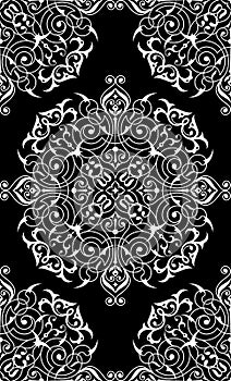 Damask  seamless ornament