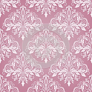 Damask seamless pattern for design