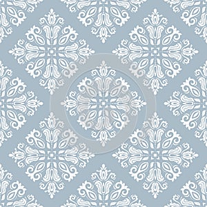 Damask Seamless Vector Pattern. Orient Background