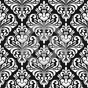 Damask wallpaper background