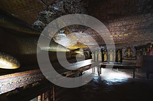 Dambulla cave temple photo