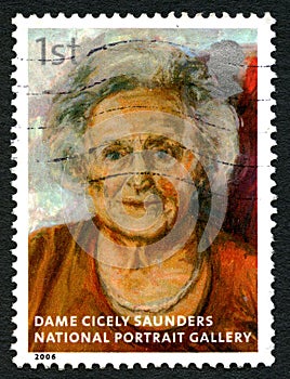 Dame Cicely Saunders UK Postage Stamp