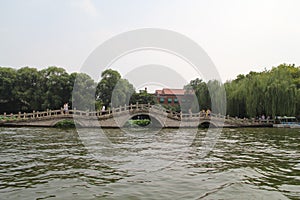 Daming Lake, Jinan City, Shandong province, China Park