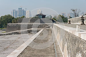 DaMing Palace National Heritage Park(UNESCO World heritage site). a famous Historic Sites in Xian, Shaanxi, China.