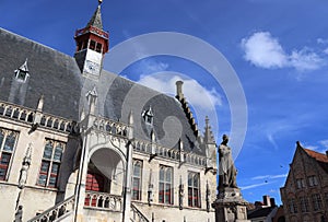 Damme Town Hall, West Flanders, Belgium