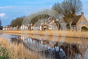 Damme village in Belgium