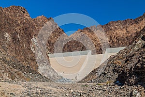 Dammed wadi in Muttrah district of Muscat, Om