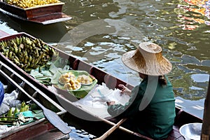 Damnoen Saduak Floating Market Ratchaburi, Thailand