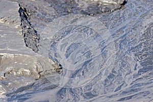 Damp marsh clay or slime