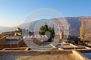 Dana village in the Dana biodiversity nature reserve in Jordan, Middle East