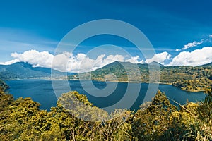 Danau Buyan crater lake, Bali Indonesia.